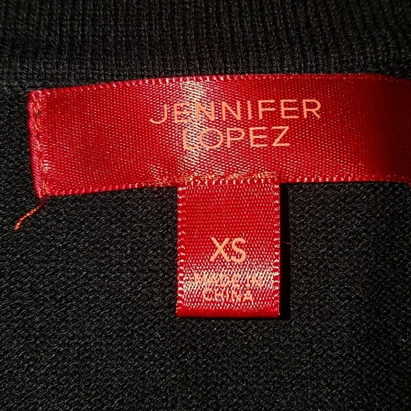 NWOT Jennifer Lopez sweater with cut out design - Picture 3 of 3